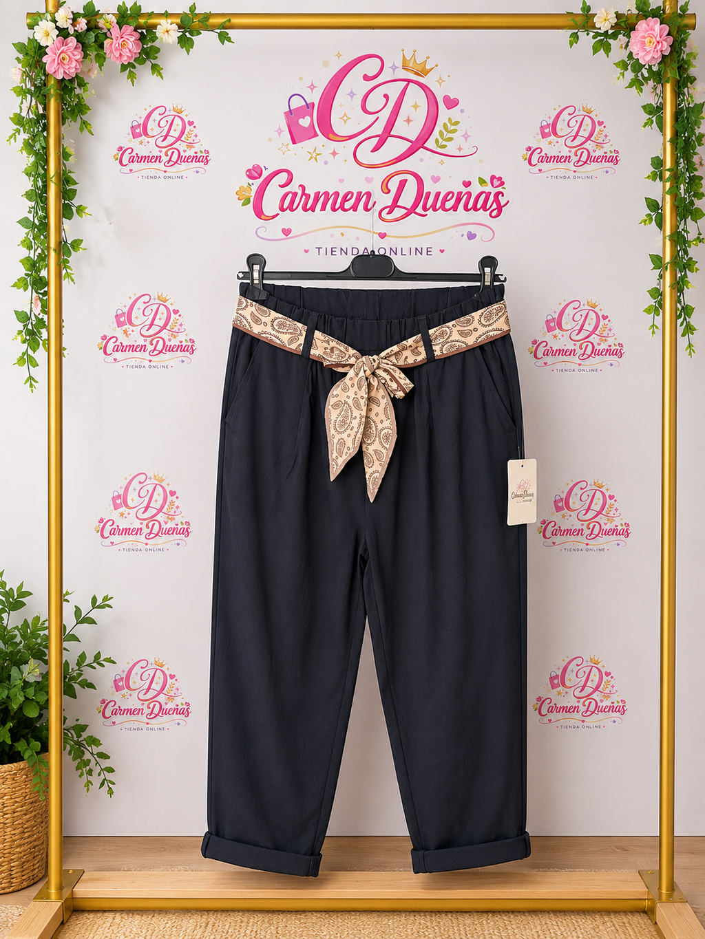 ✨👖 Pantalón azul marino súper cómodo y elegante 👖✨