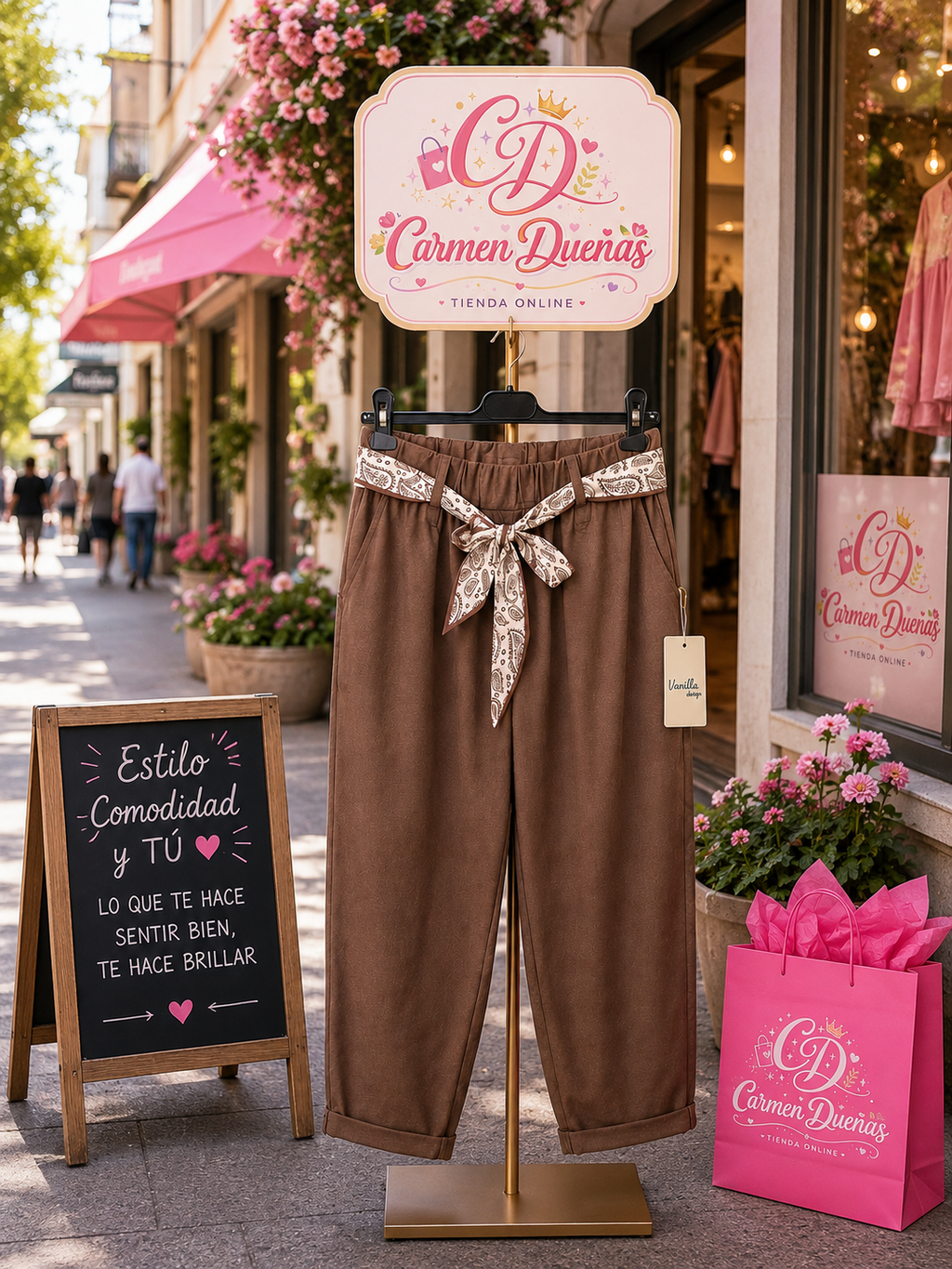 🤎👖 Pantalón marrón cómodo, elegante y súper versátil 👖🤎
