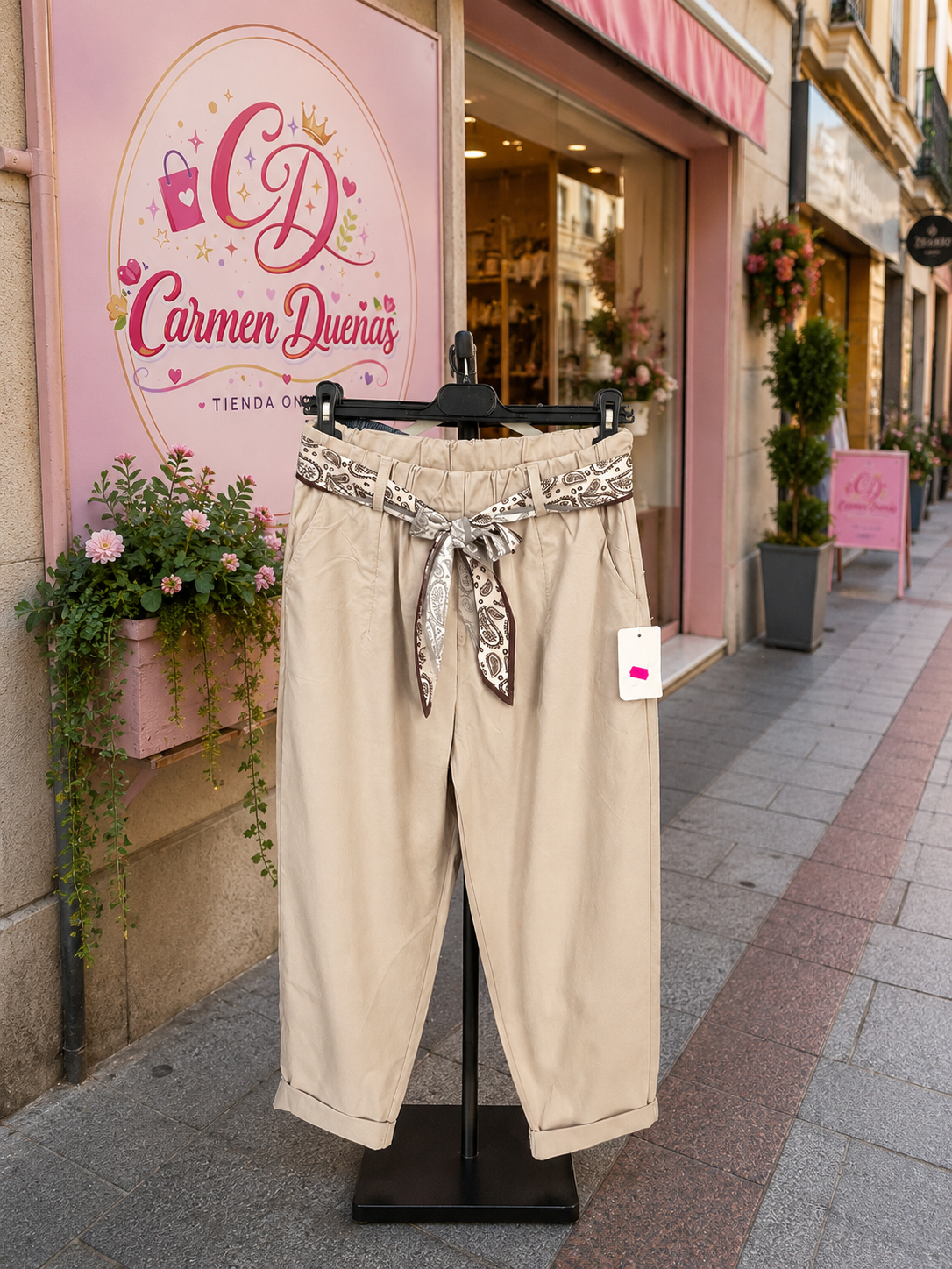 ✨🤍 ¡Pantalón súper cómodo y con muchísimo estilo! 🤍✨