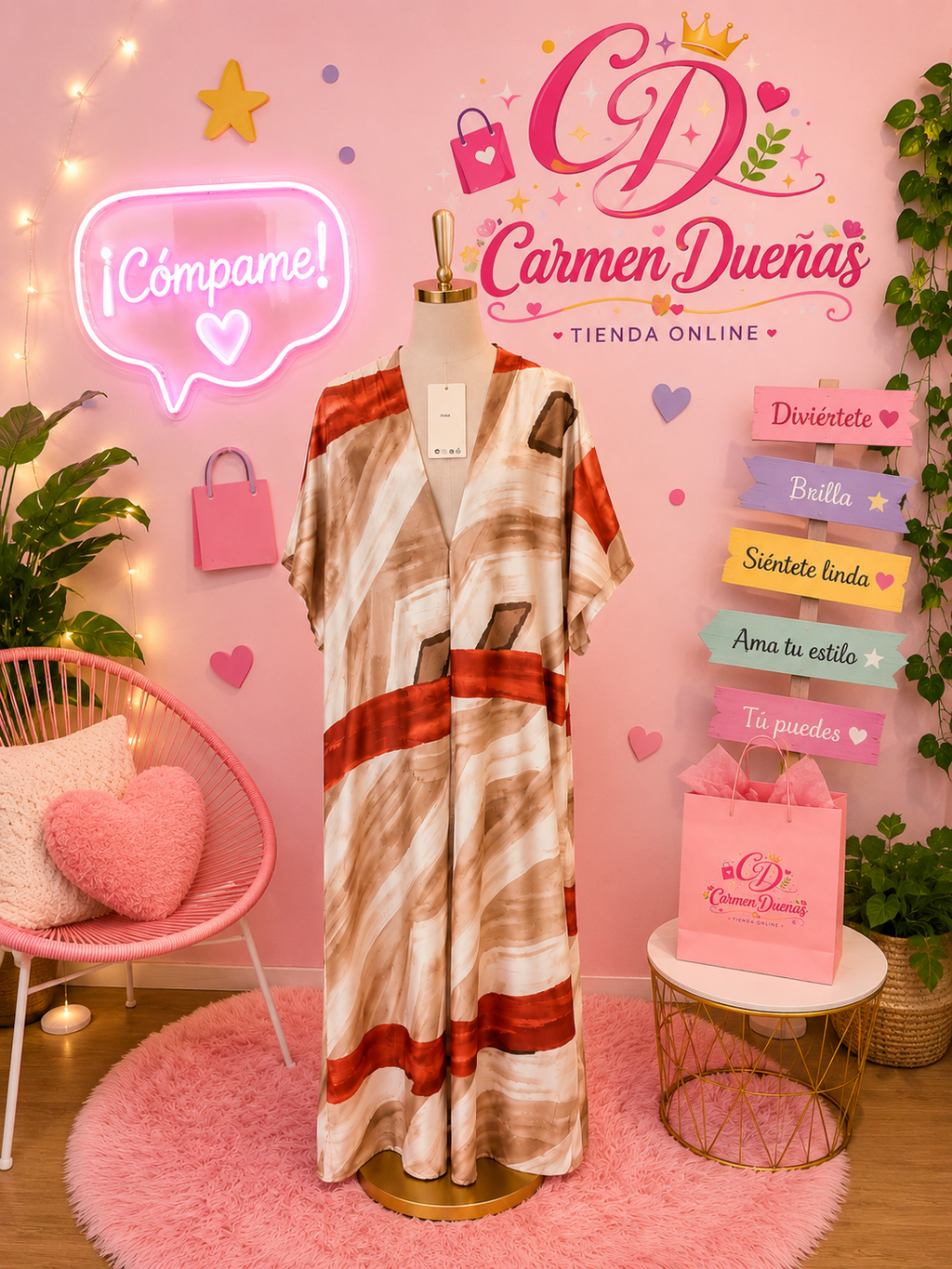✨🤍 Vestido largo de lycra fría súper elegante y cómodo 🤍✨