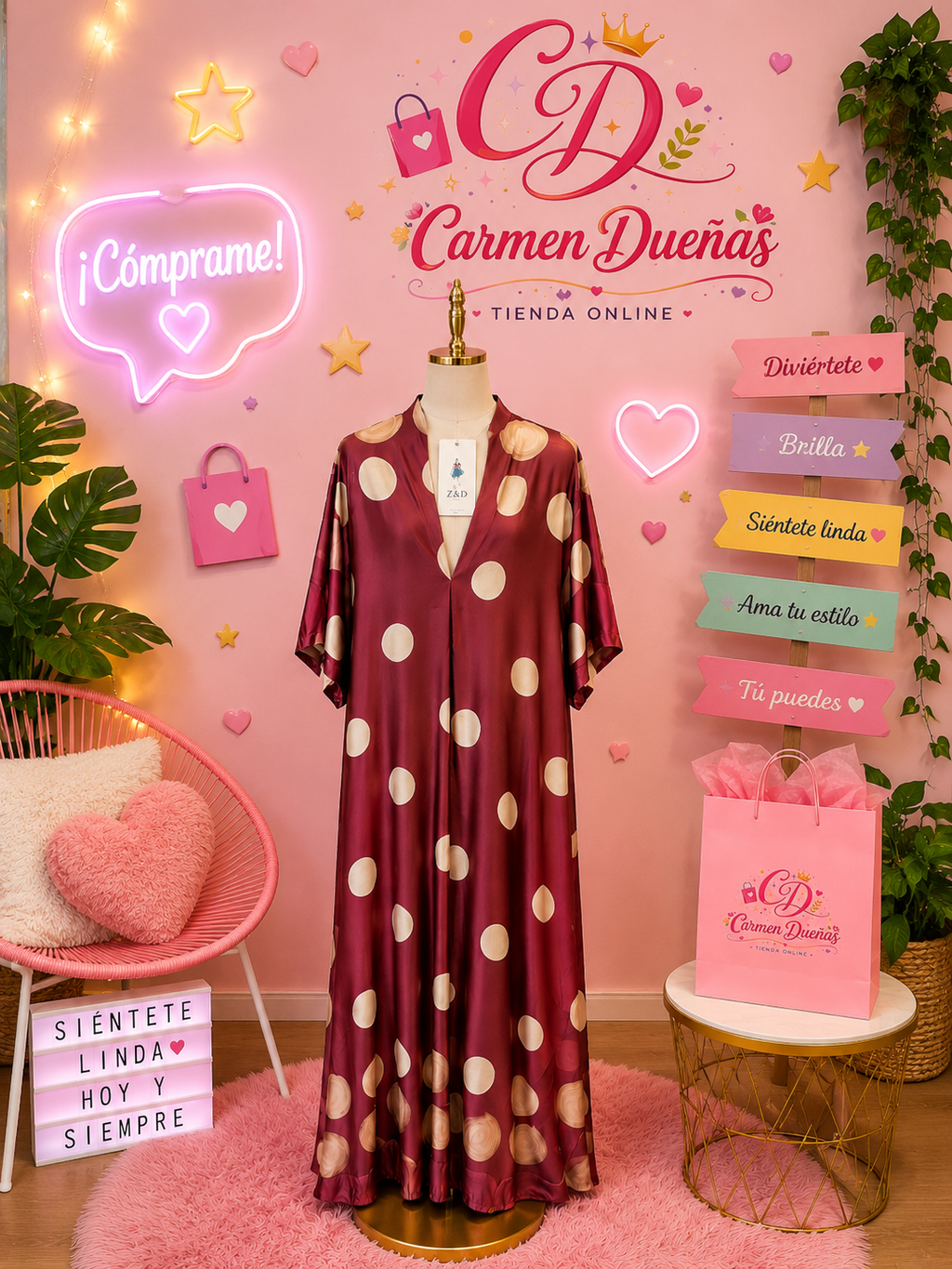 ✨💖 Vestido de lycra fría súper cómodo y elegante 💖✨