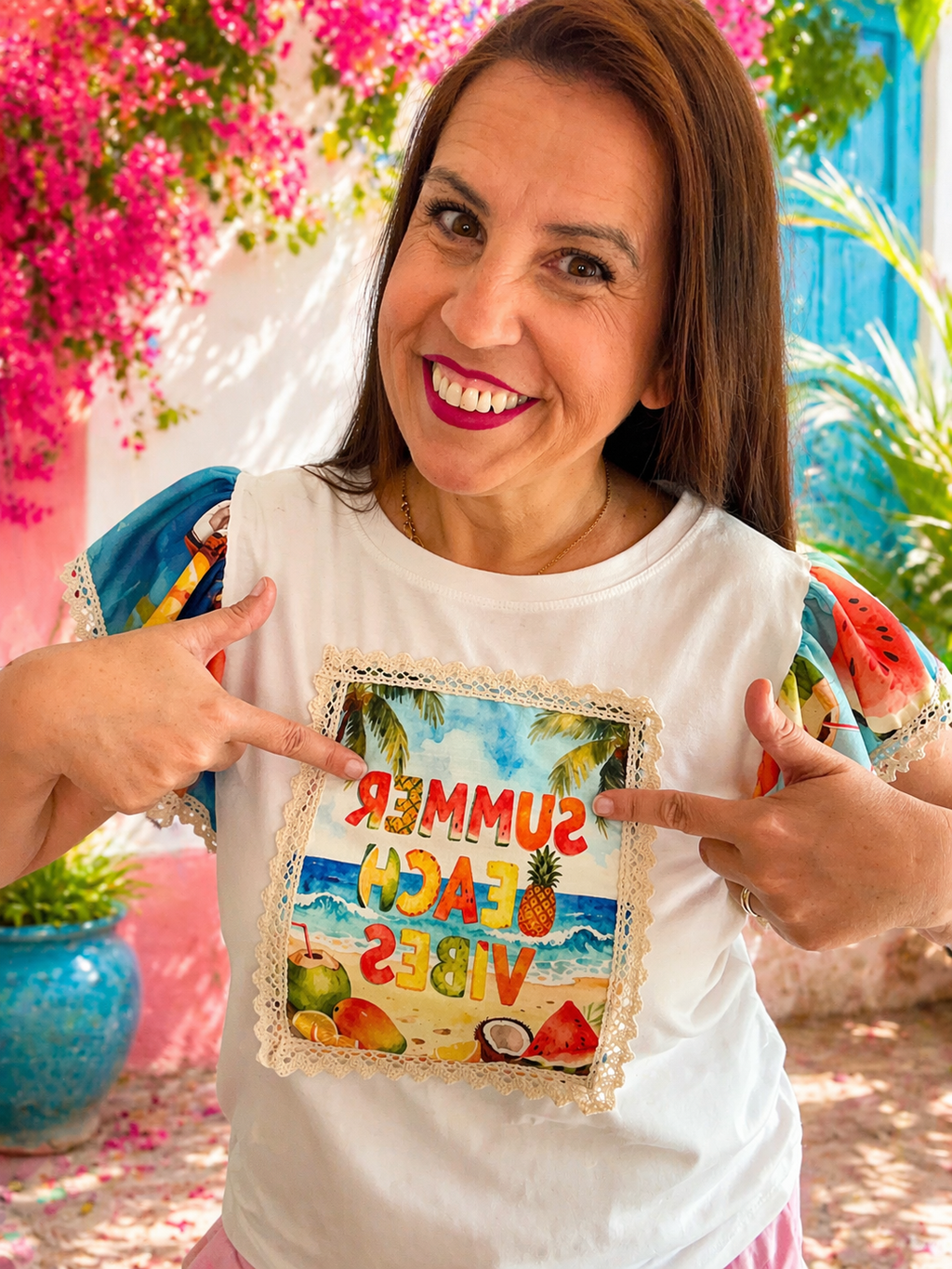 🌴✨ Camiseta Summer Beach Vibes – Color, alegría y esencia veraniega ✨🌴