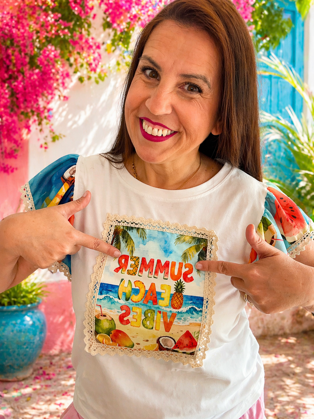 🌴✨ Camiseta Summer Beach Vibes – Color, alegría y esencia veraniega ✨🌴