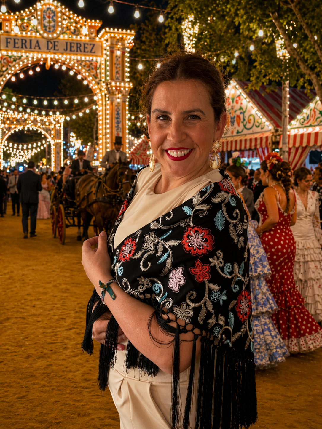 Mantón bordado: tradición, color y pura elegancia