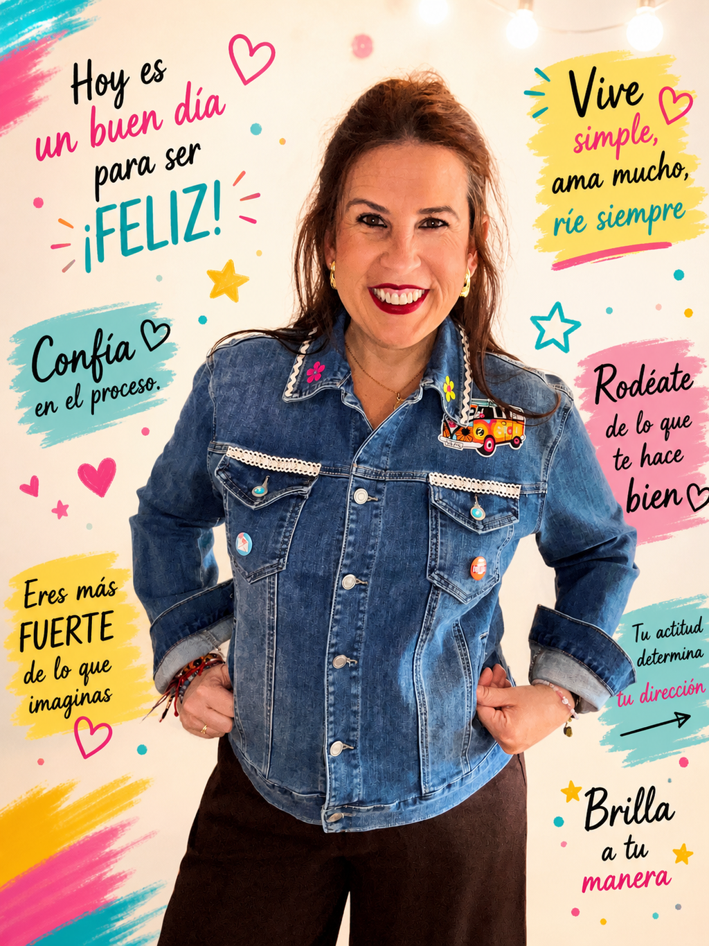 ✨ Chaqueta vaquera con espíritu divertido ✨