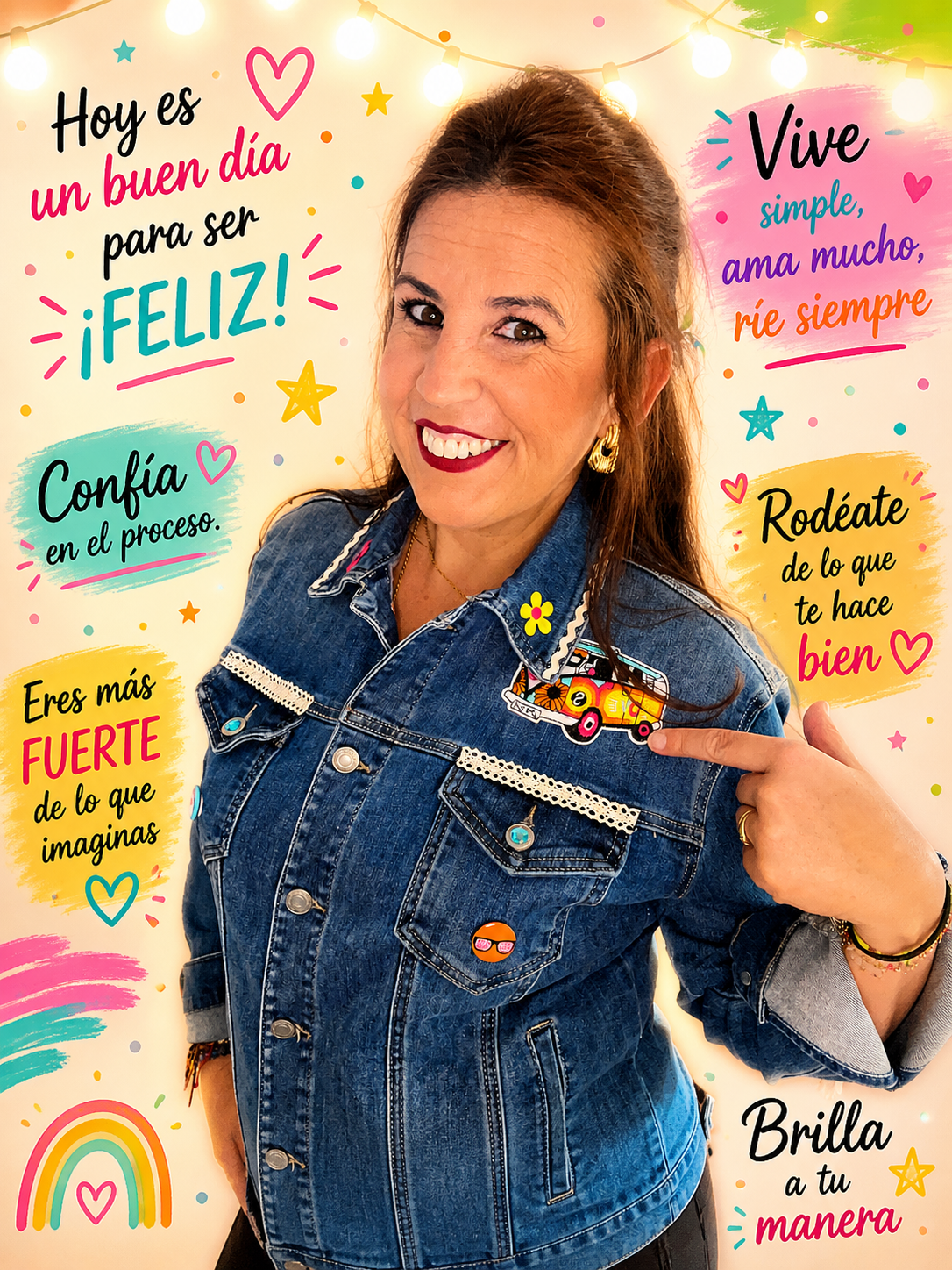 ✨ Chaqueta vaquera con espíritu divertido ✨