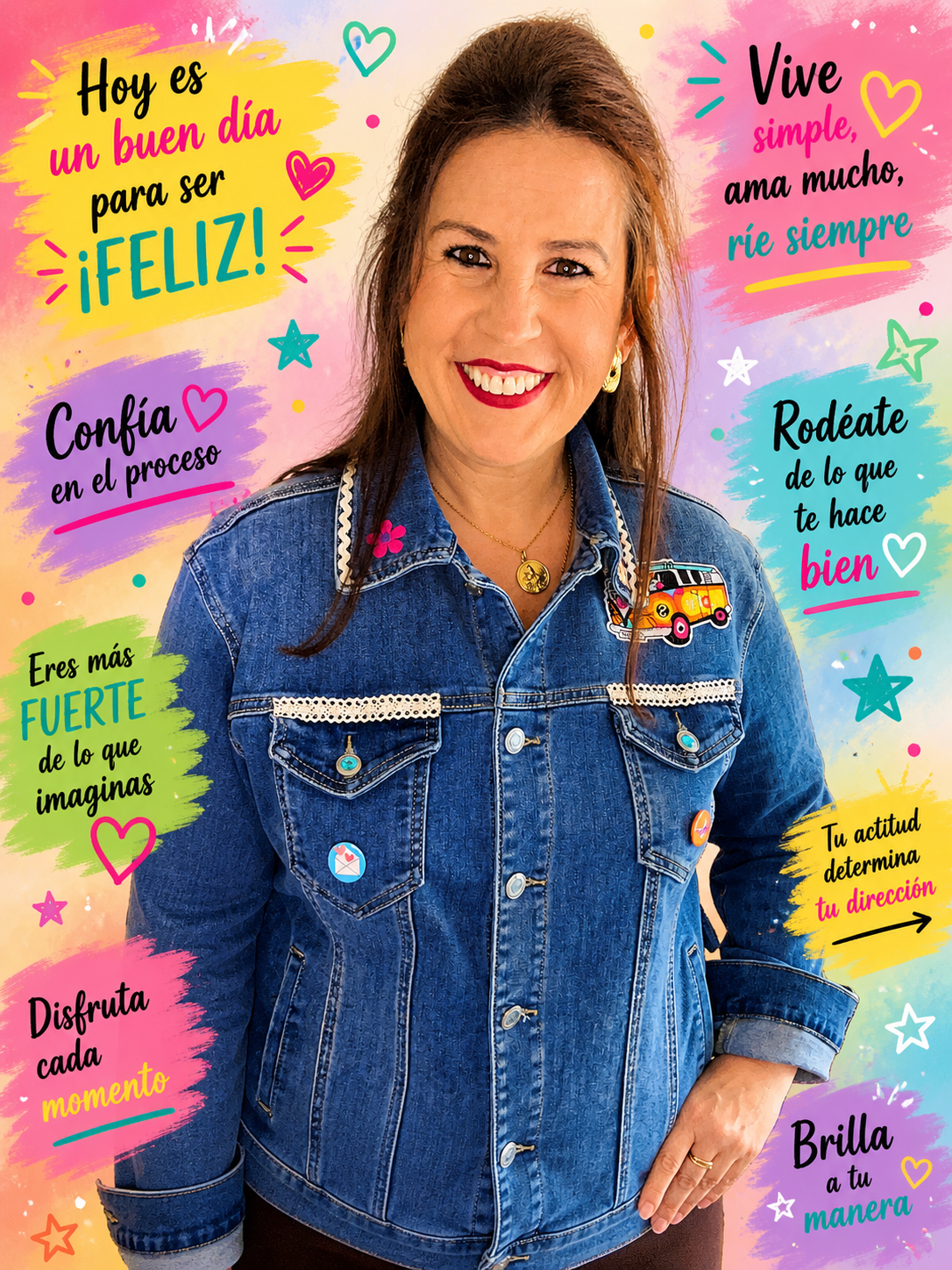 ✨ Chaqueta vaquera con espíritu divertido ✨