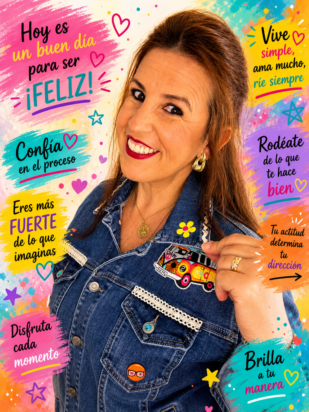 ✨ Chaqueta vaquera con espíritu divertido ✨