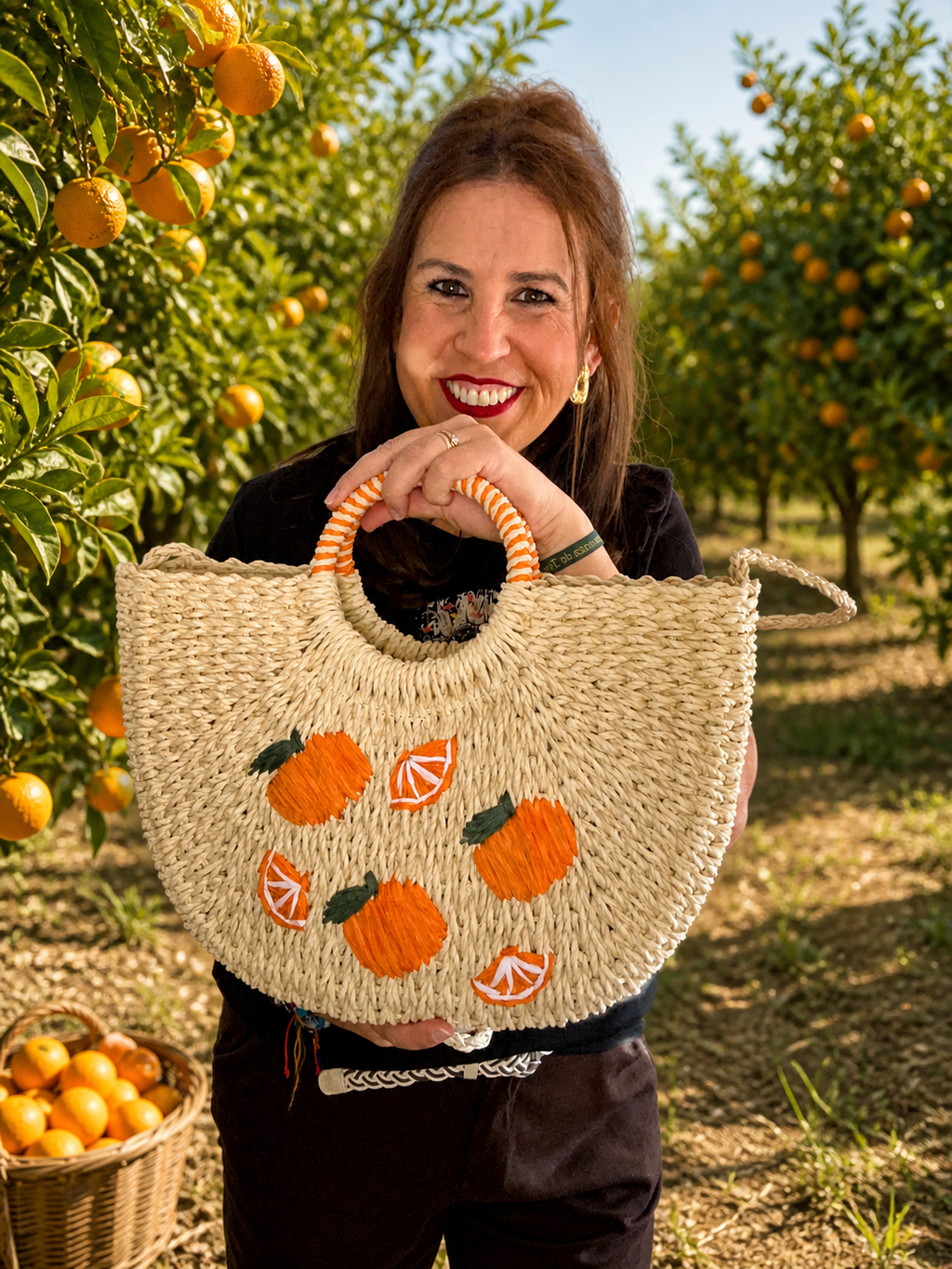 👜🍊 Bolso Artesanal “Orange Summer” 🌞✨