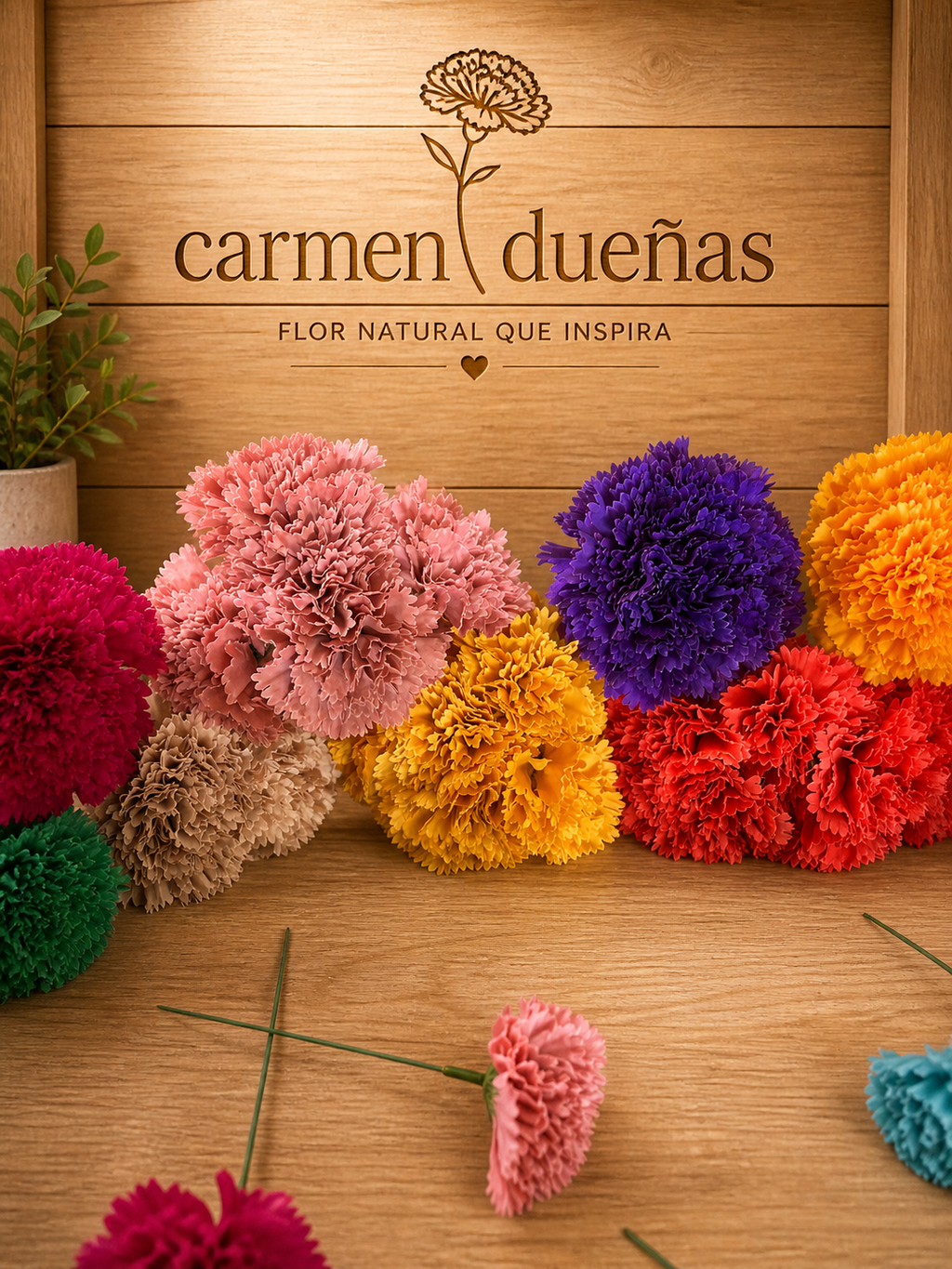 🌸 Flores Flamencas – Carmen Dueñas 💃