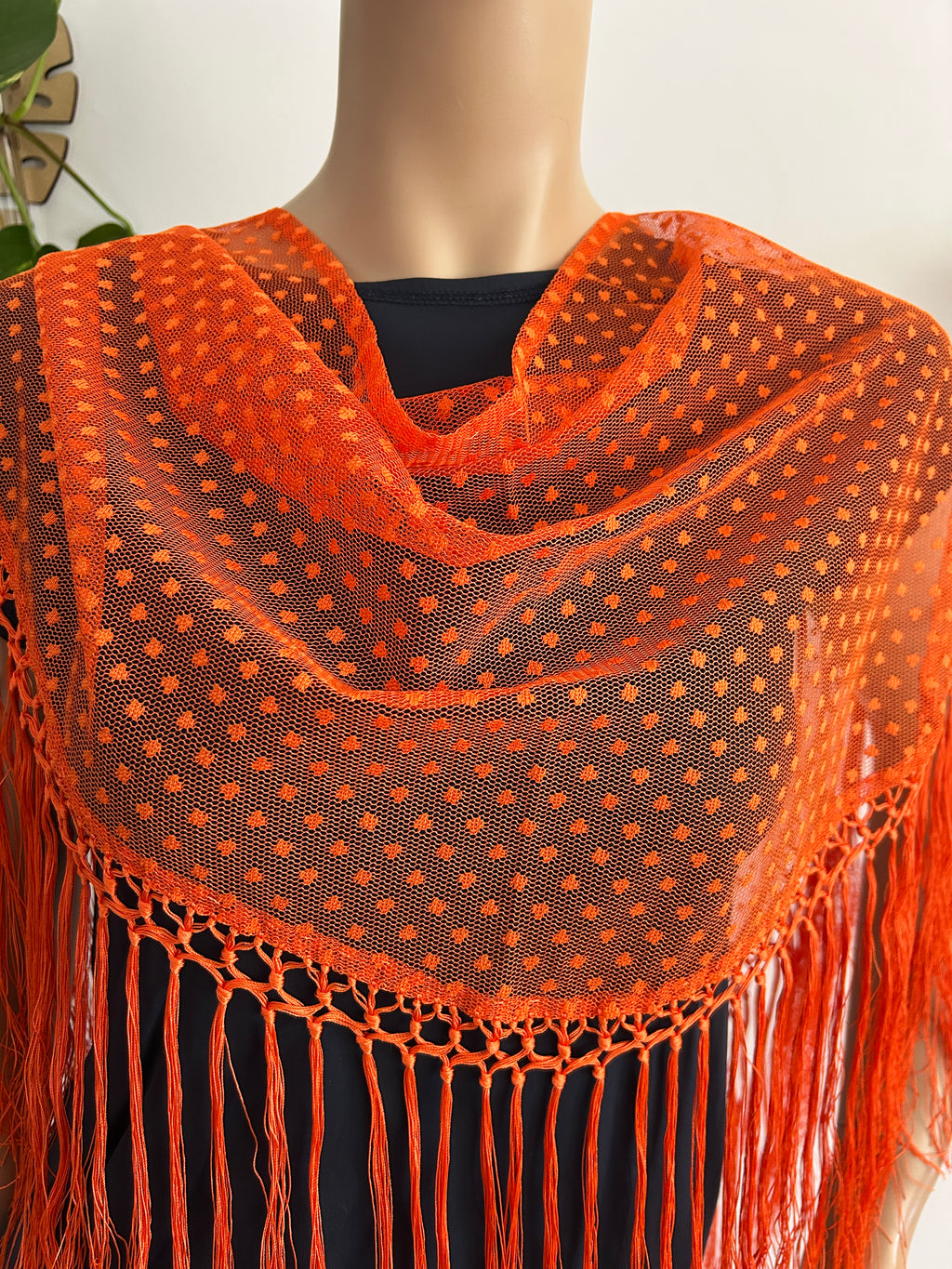 Mantón de Flamenca Bordado