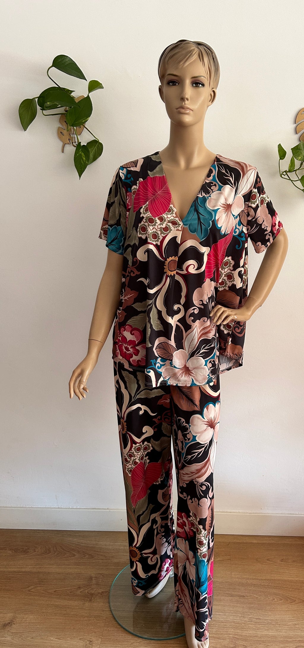 Conjunto Lycra Fría estampado