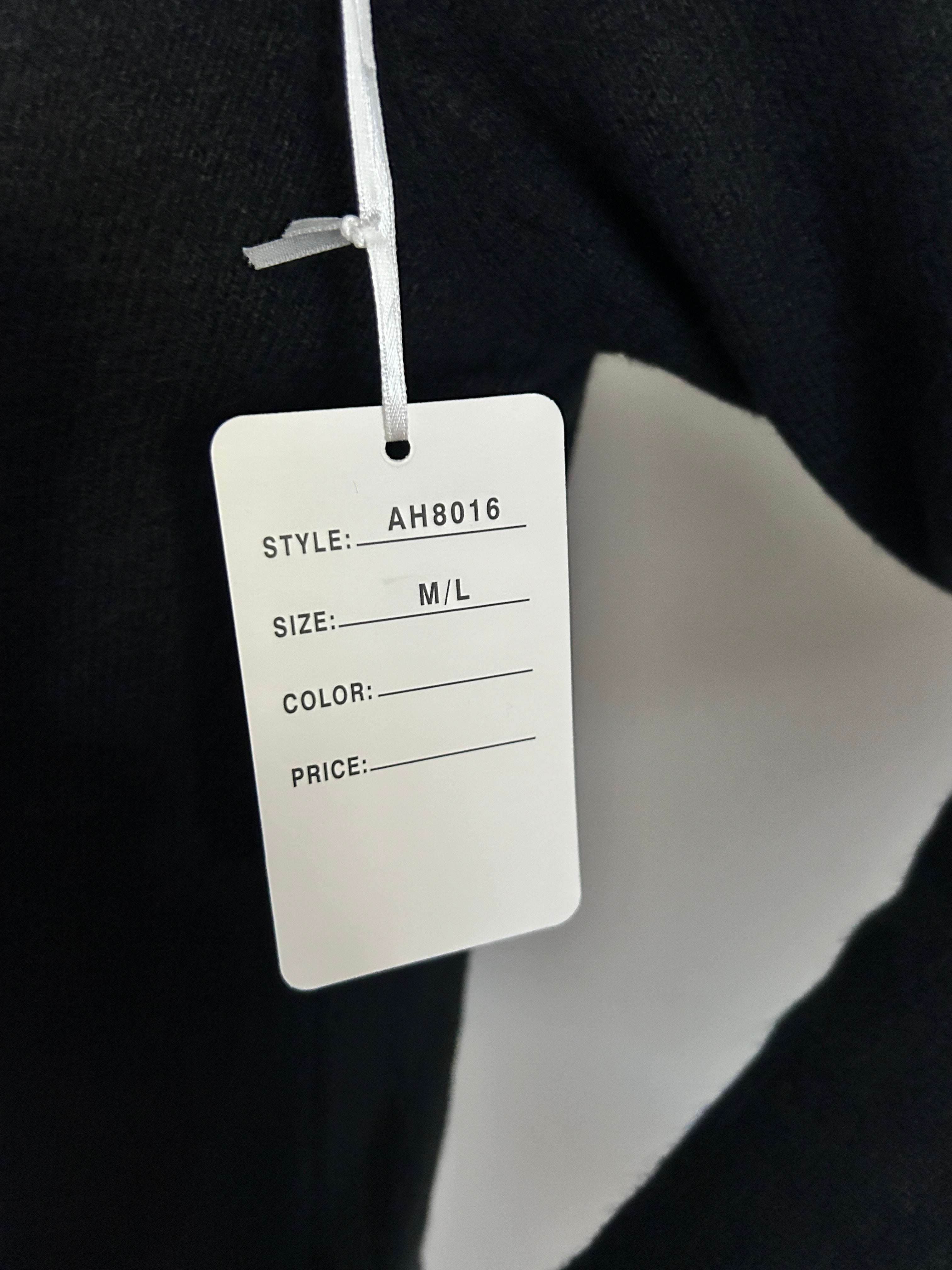 ¡REBAJAS! Jersey de Cuello Alto en Negro