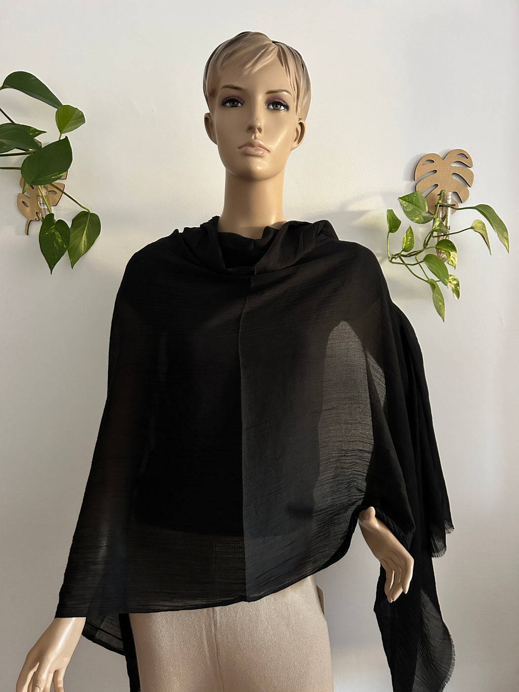 ¡REBAJAS! Pañuelo Ligero en Negro