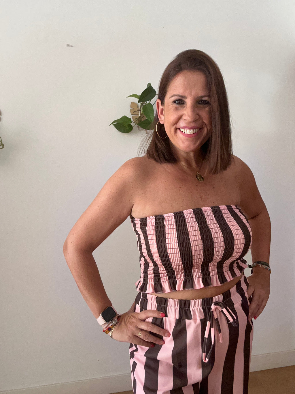 ✨ Conjunto Rayas Verano – Top + Pantalón Palazzo ✨