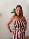 ✨ Conjunto Rayas Verano – Top + Pantalón Palazzo ✨