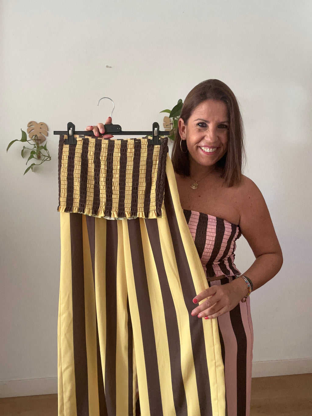 ✨ Conjunto Rayas Verano – Top + Pantalón Palazzo ✨