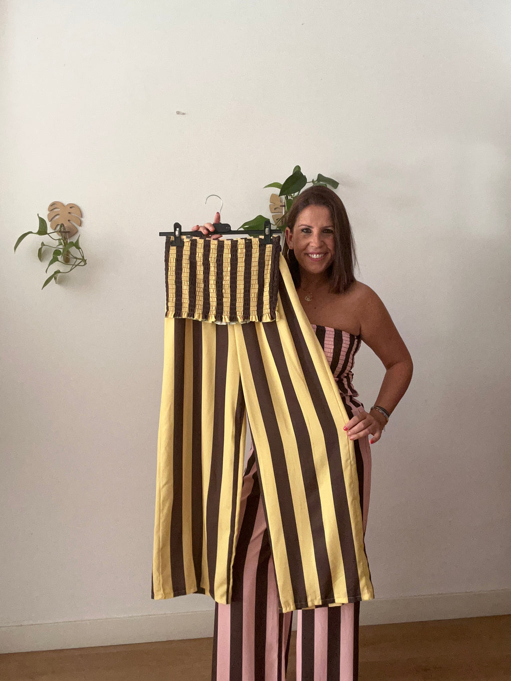 ✨ Conjunto Rayas Verano – Top + Pantalón Palazzo ✨