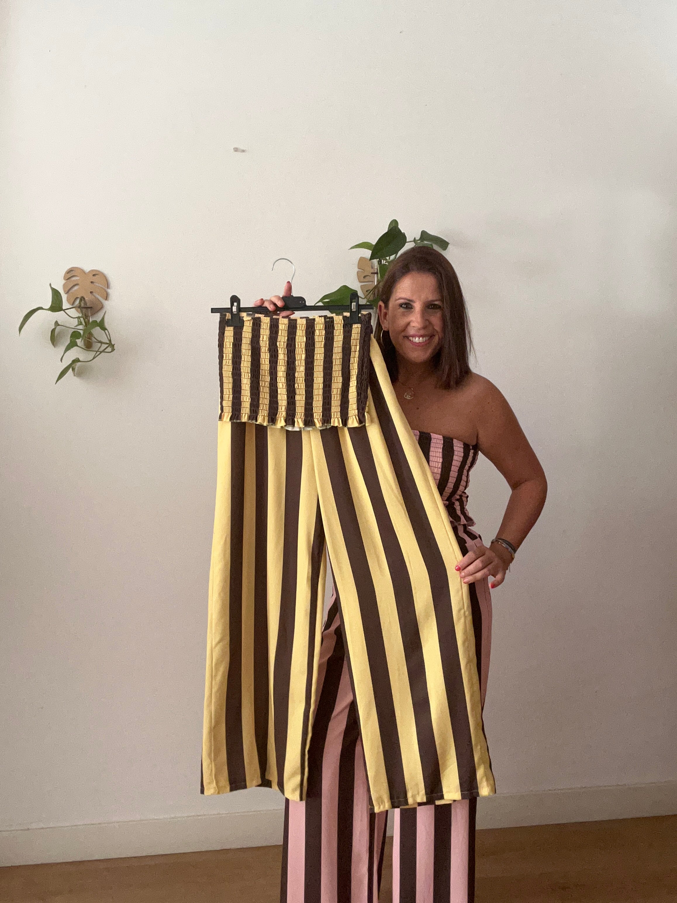 ✨ Conjunto Rayas Verano – Top + Pantalón Palazzo ✨