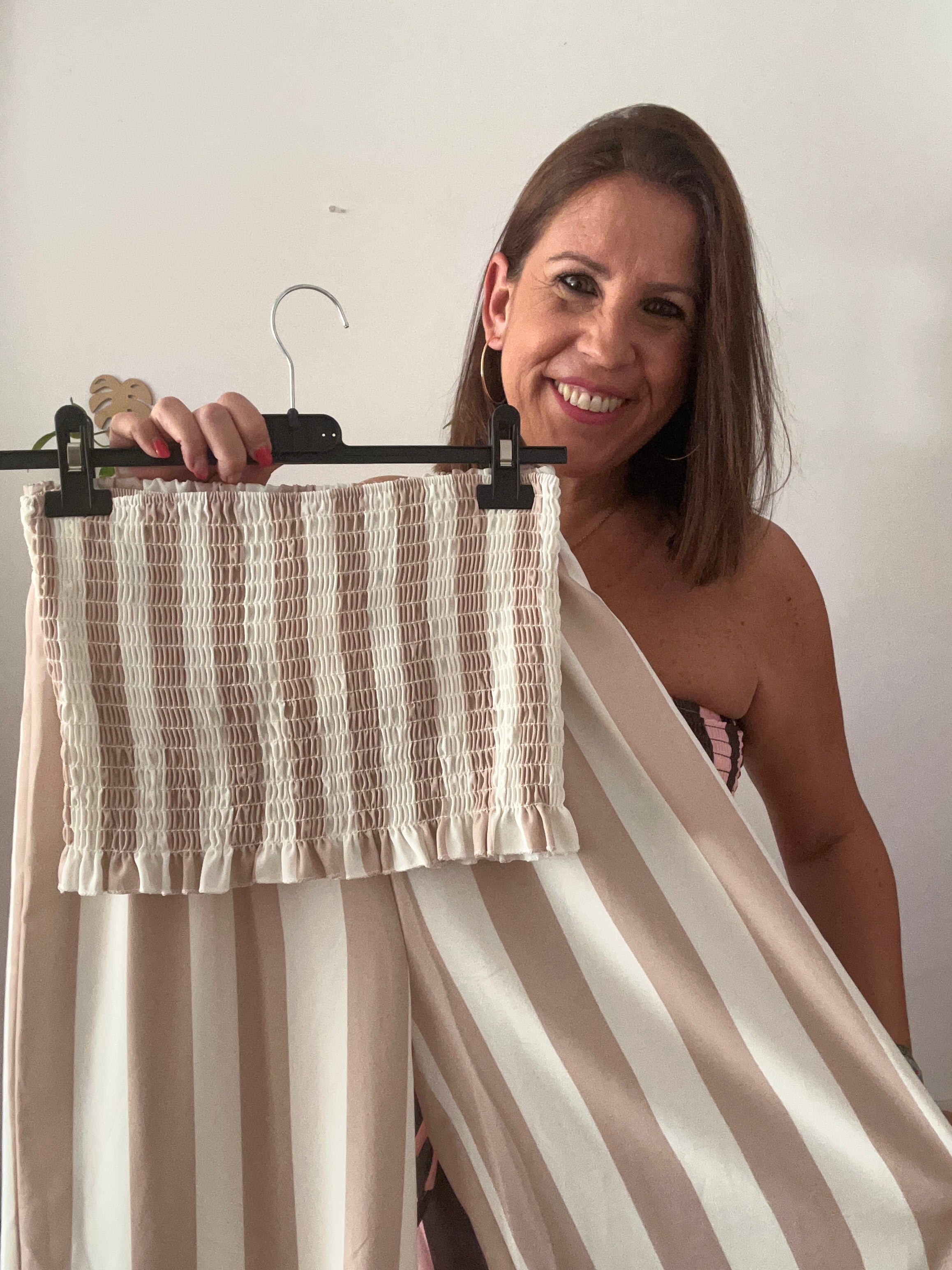 ✨ Conjunto Rayas Verano – Top + Pantalón Palazzo ✨