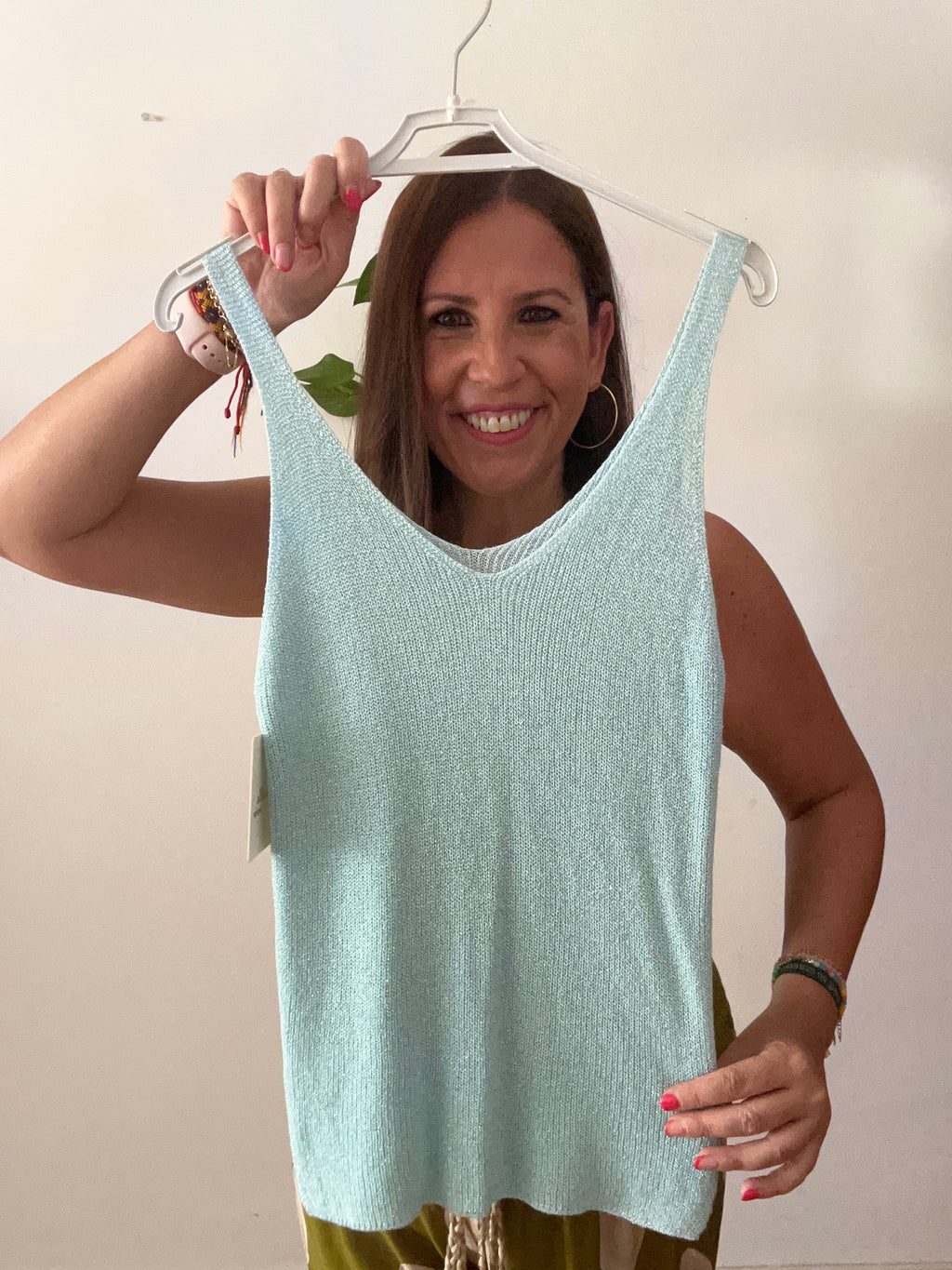 ✨ Camiseta de Punto Lurex Brillo Suave ✨