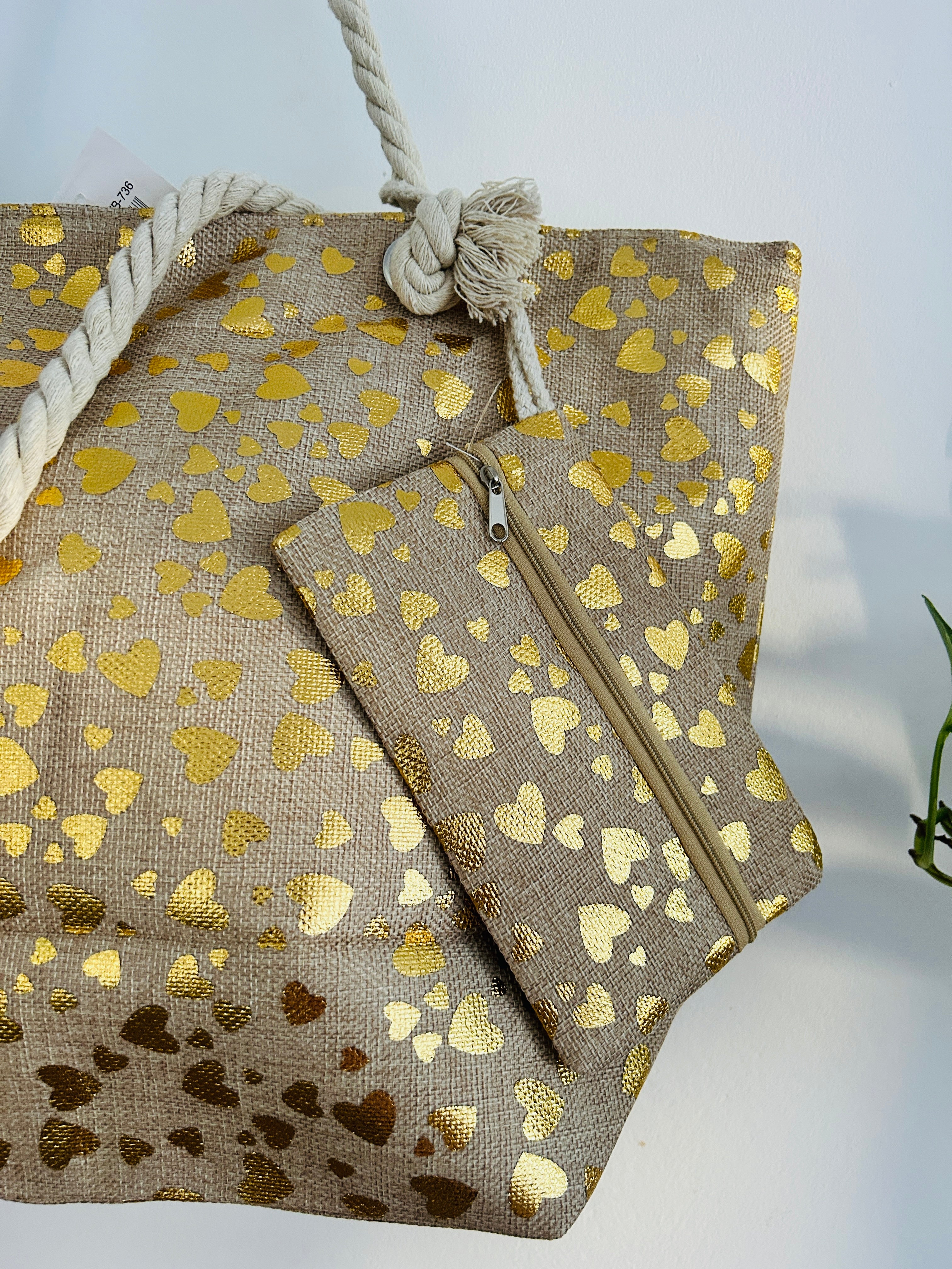 Bolso Verano Dorado + Neceser