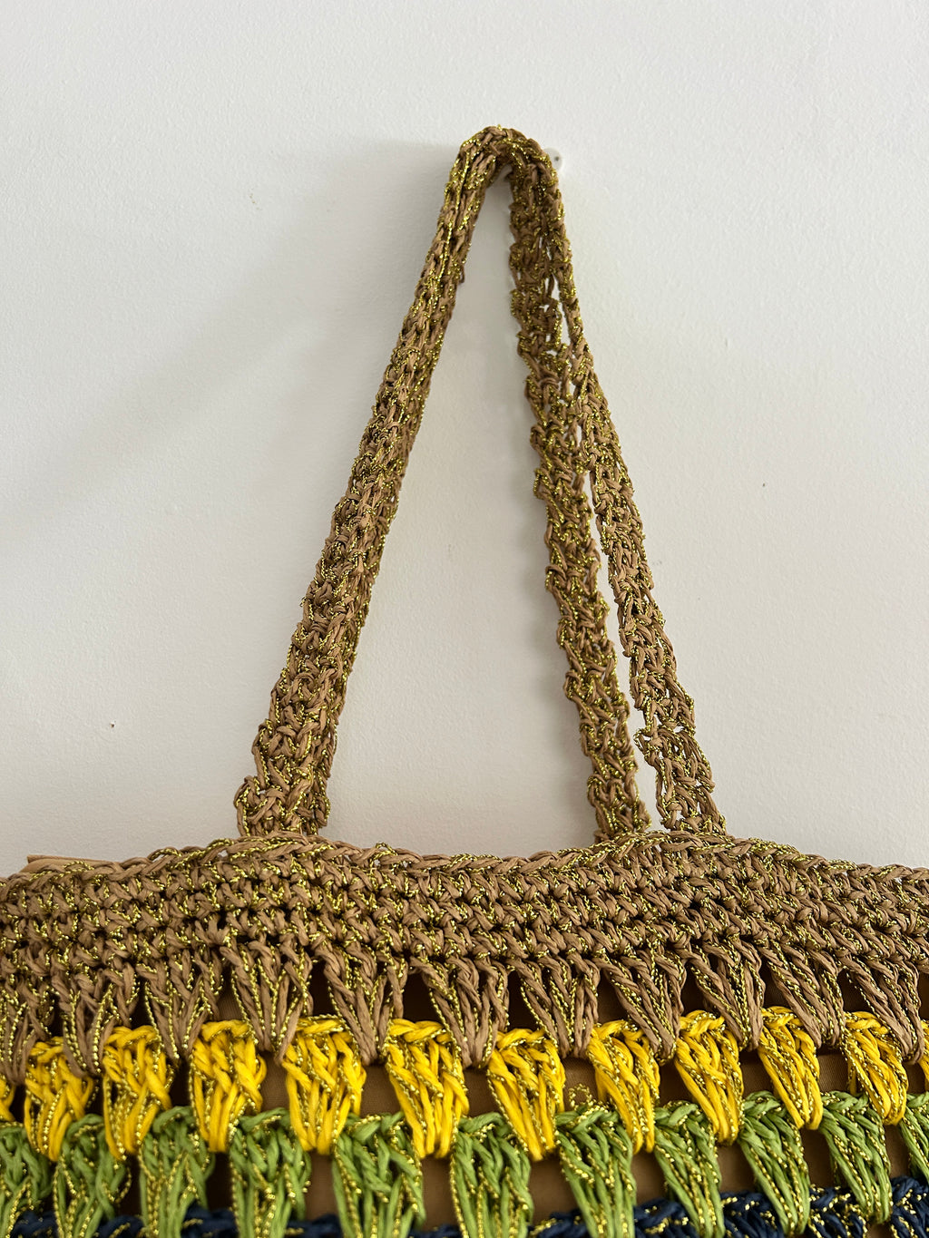 Bolso Tote Crochet Multicolor