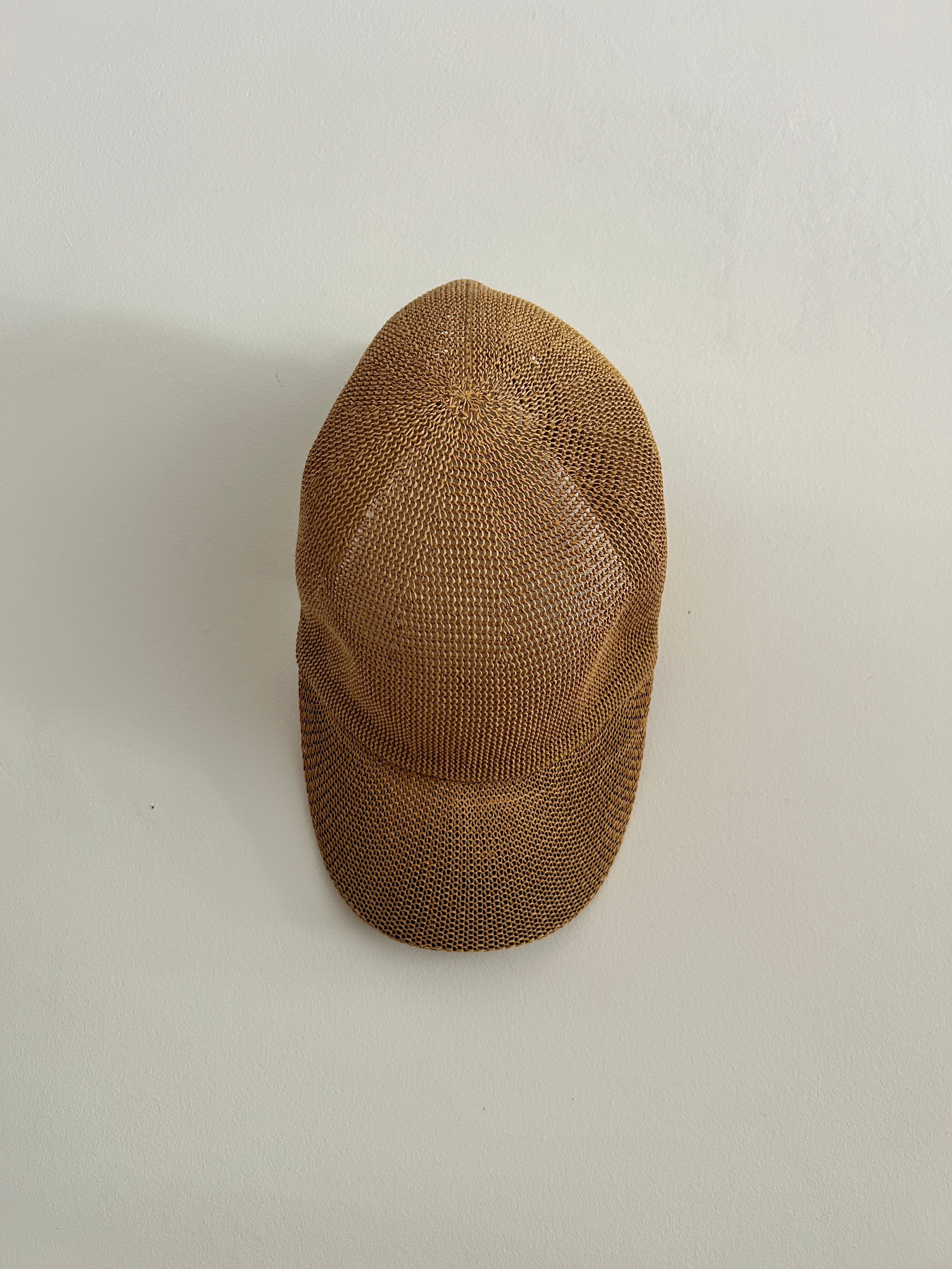 Gorra Natural Camel Trenzada