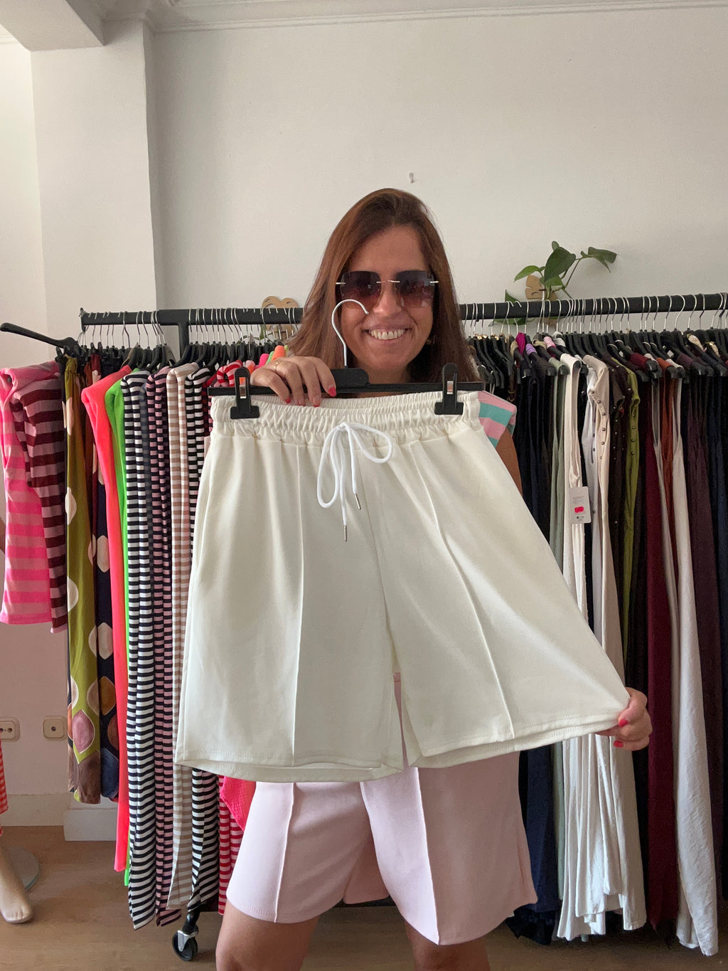 Bermuda Básica de Punto – Varios Colores