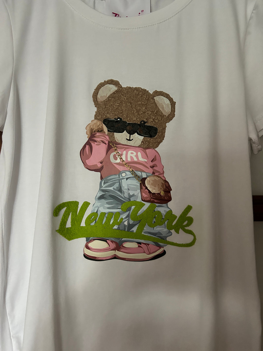 🤍🧸 Camiseta Teddy New York 🧸🤍