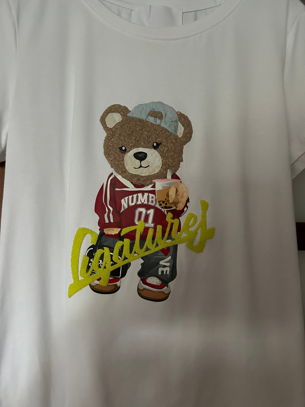 🤍🧸 Camiseta Teddy Couture 🧸🤍