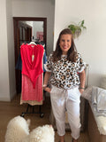 ✨ Blusa animal print súper favorecedora ✨