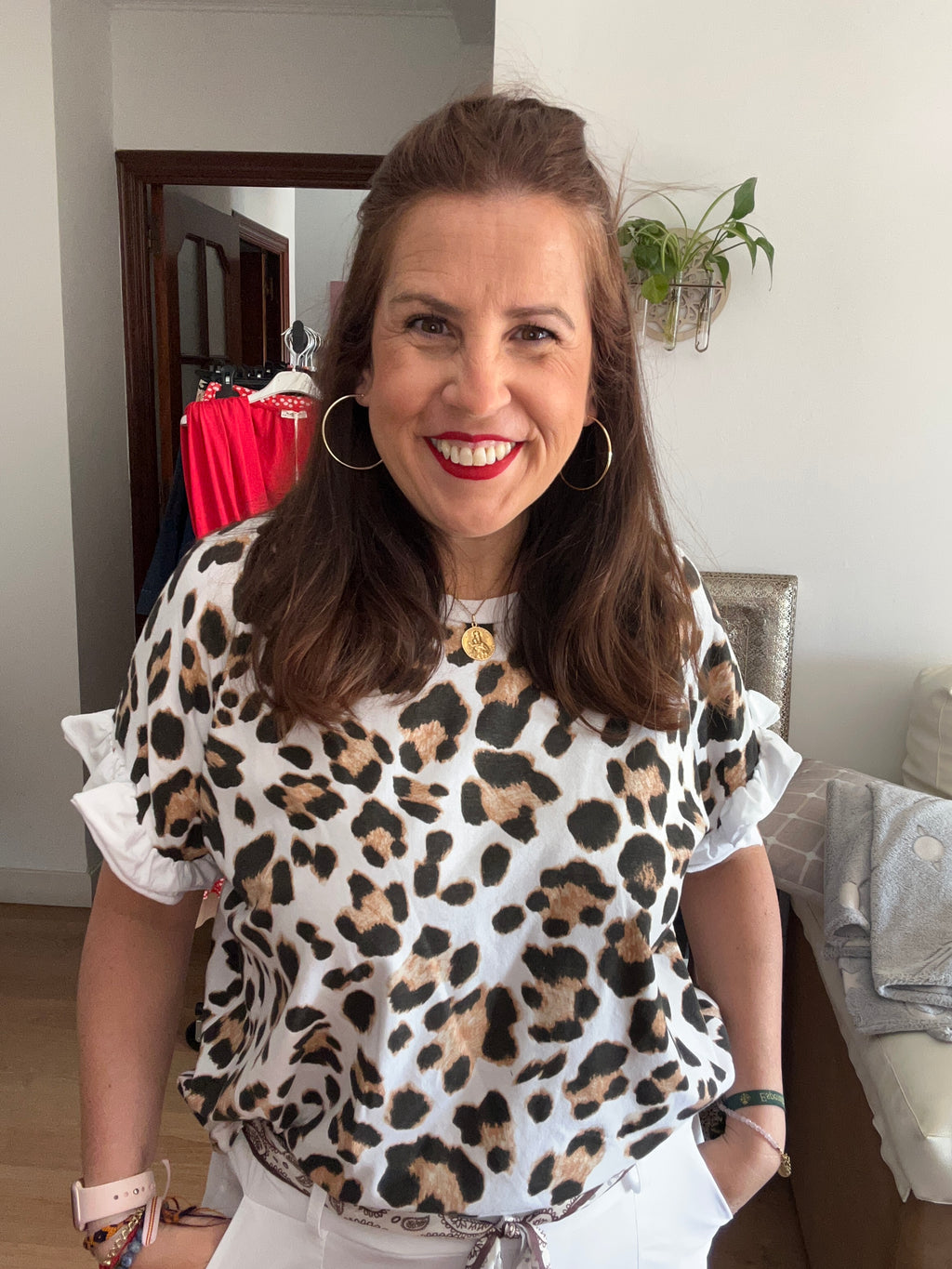 ✨ Blusa animal print súper favorecedora ✨