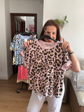 💖 Blusa animal print rosa súper tendencia 💖