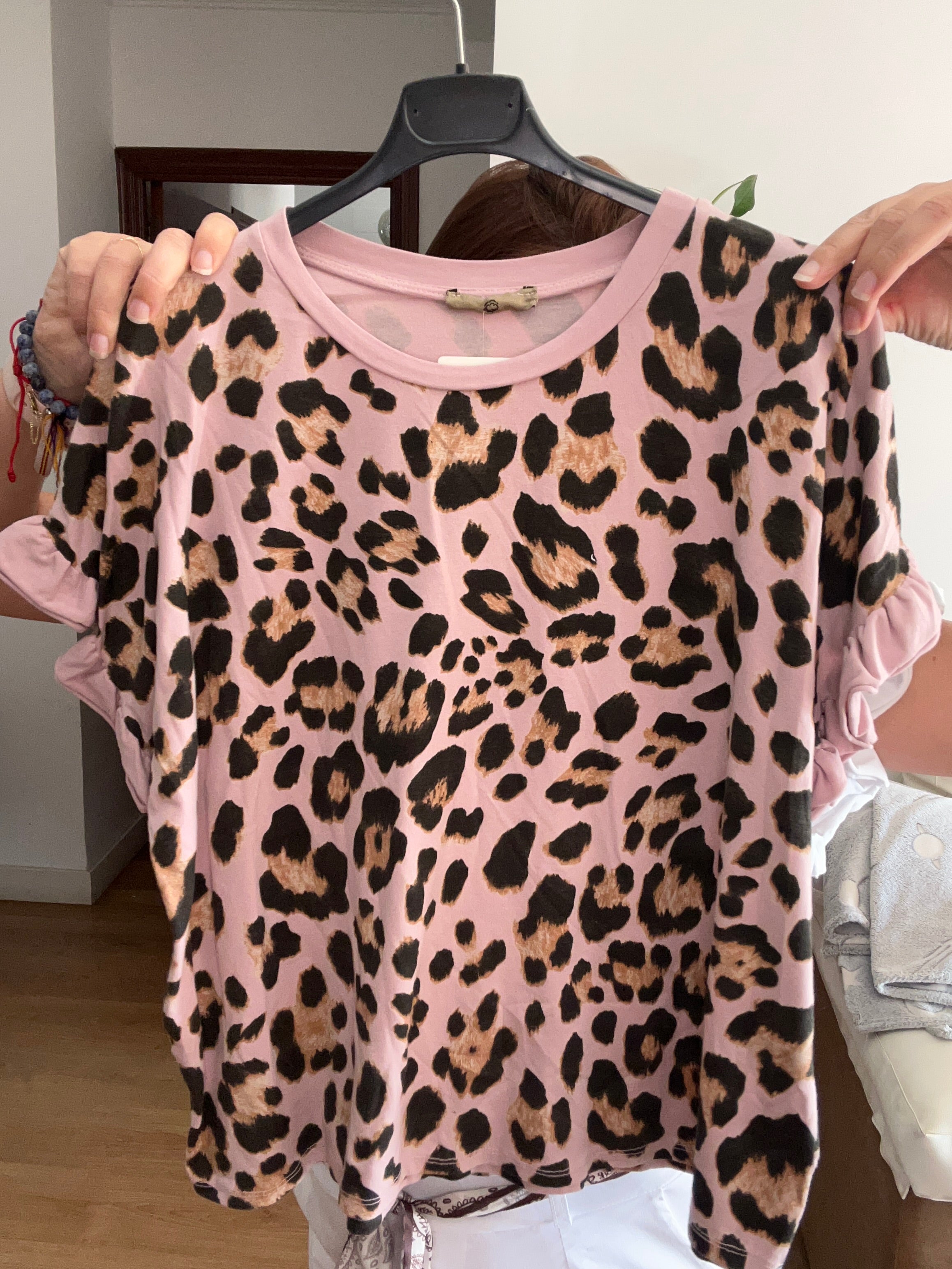 💖 Blusa animal print rosa súper tendencia 💖